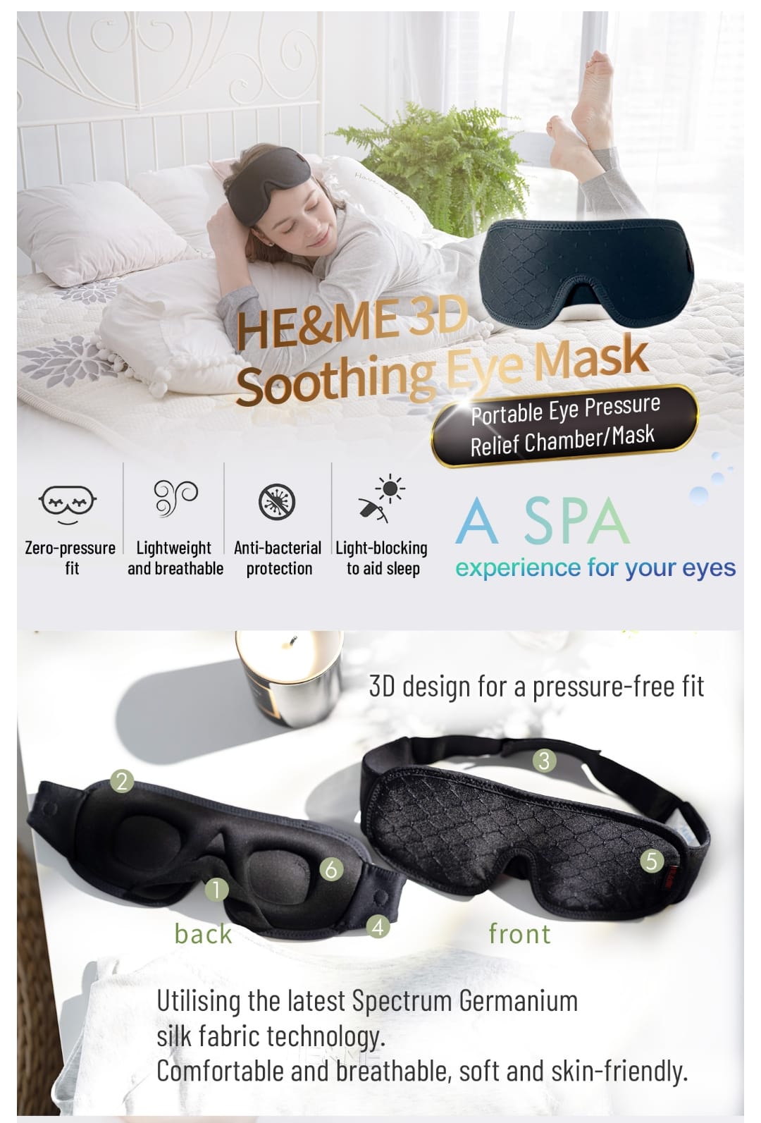 Soothing eye deals mask